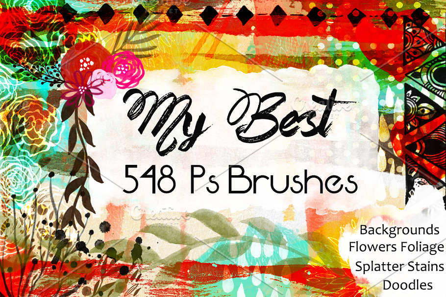 548 Photoshop Brushes Bundle CU in Add-Ons - product preview 8