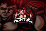 Fighting - Mascot & Esport Logo