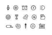 15 Automobile and Car Icons