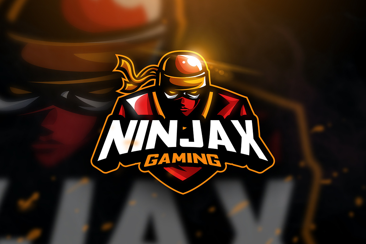 Ninjax Gaming - Mascot & Esport Logo in Logo Templates - product preview 8