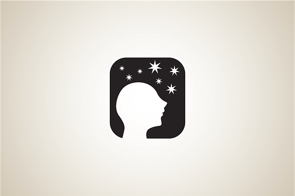 Man and Stars Logo Template in Logo Templates - product preview 1