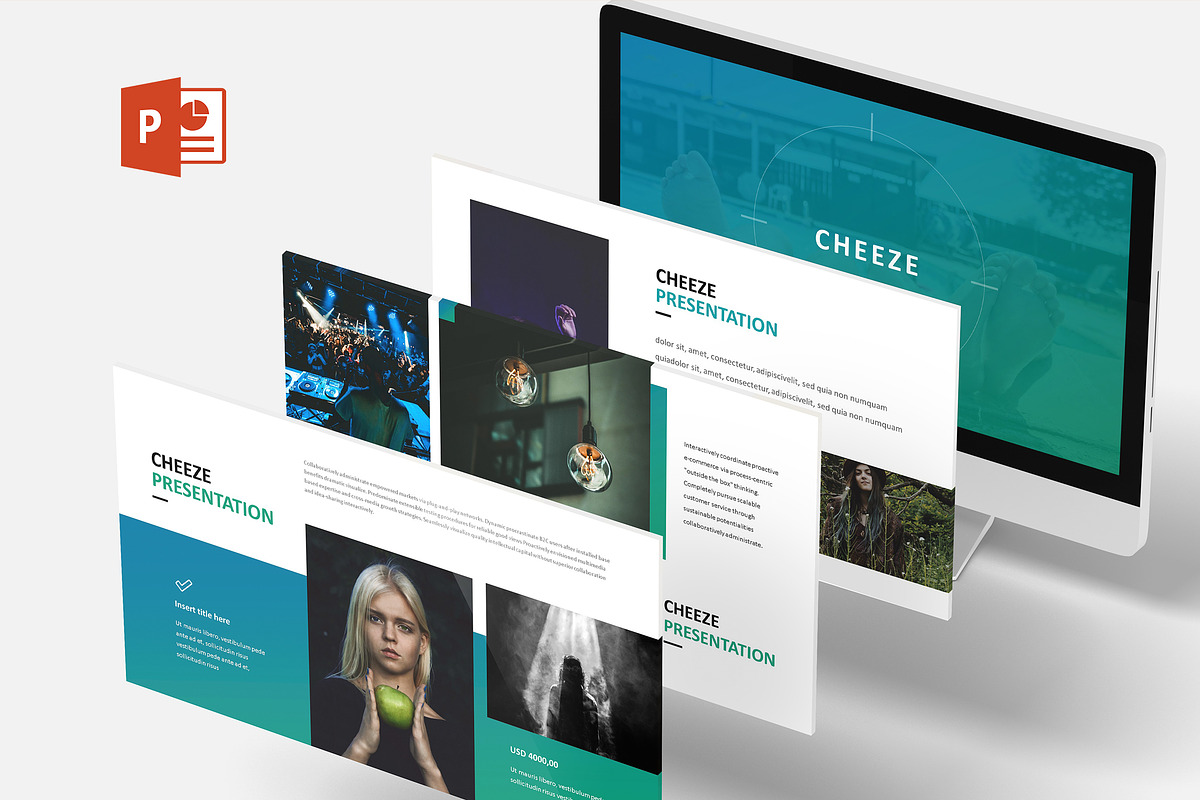 Cheeze - Powerpoint Template in PowerPoint Templates - product preview 8