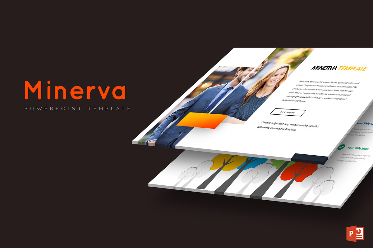 Minerva - Powerpoint Template in PowerPoint Templates - product preview 8