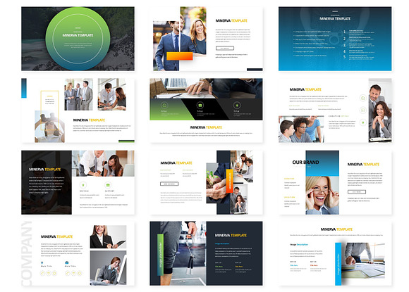 Minerva - Powerpoint Template in PowerPoint Templates - product preview 1