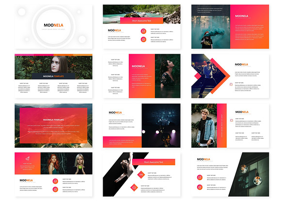 Moonela - Powerpoint Template in PowerPoint Templates - product preview 1