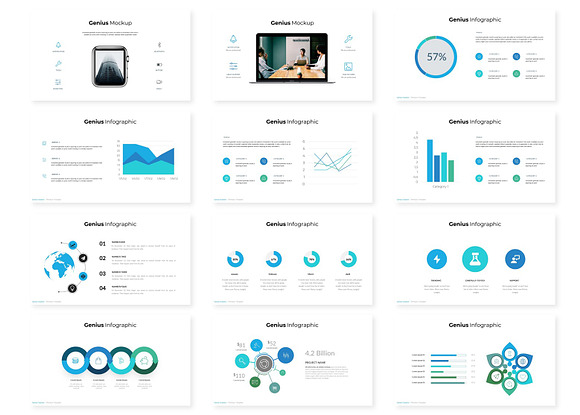 Genius - Powerpoint Template in PowerPoint Templates - product preview 2