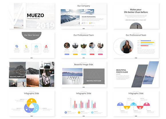 Muezo - Powerpoint Templates in PowerPoint Templates - product preview 1