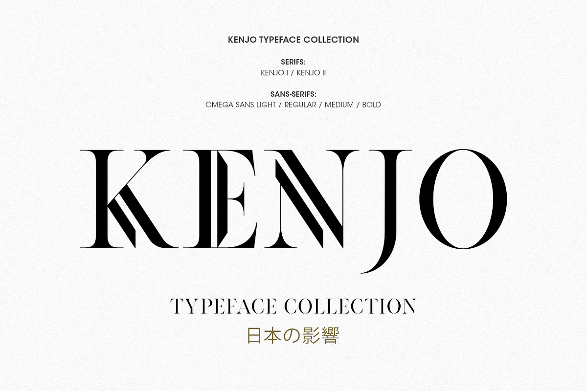 Kenjo Font Duo + Free Sans in Text Fonts - product preview 8