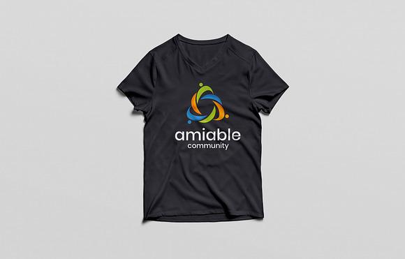 Amiable - Community Logo in Logo Templates - product preview 1