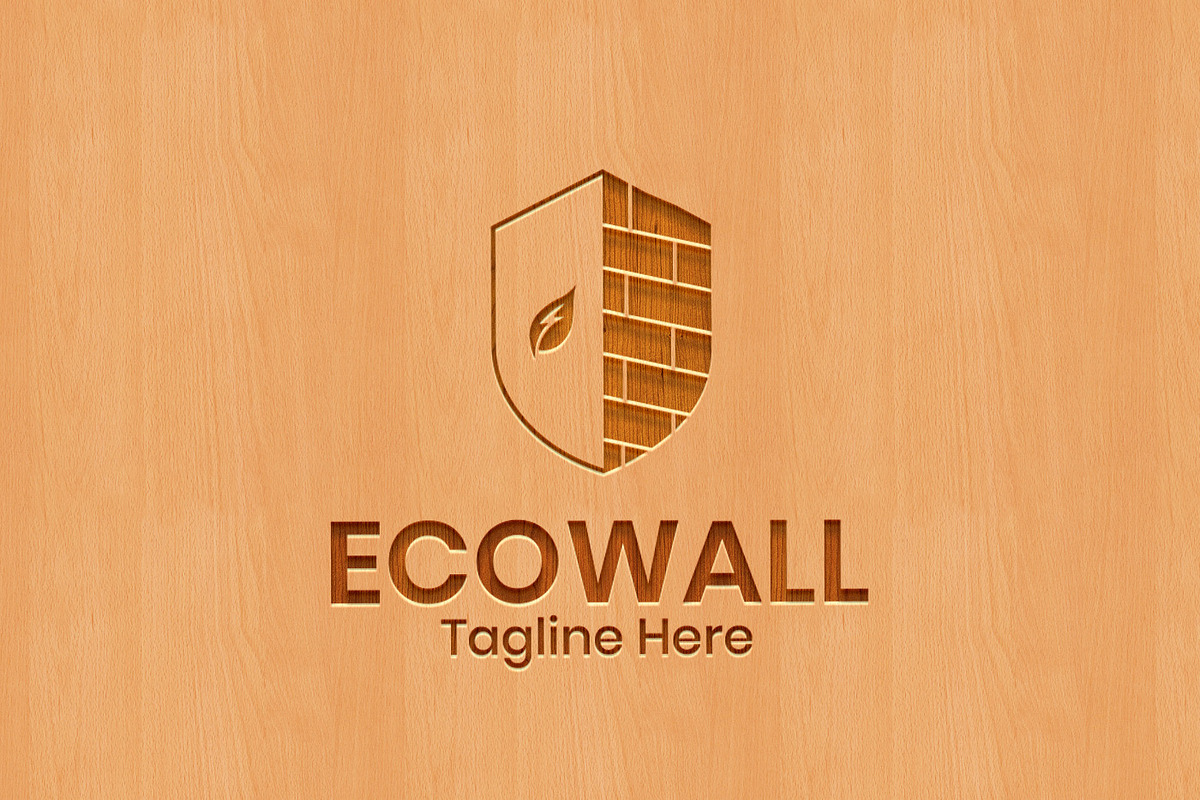 EcoWall - Organic Logo Template in Logo Templates - product preview 8