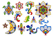 Mexican traditional decorative