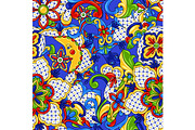 Mexican seamless pattern.