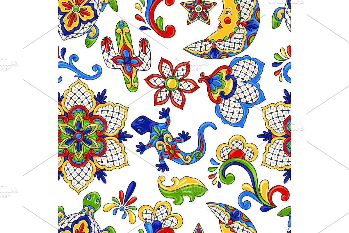 Mexican seamless pattern. in Patterns - product preview 8