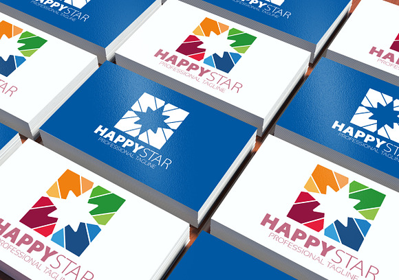 Happy Star Logo in Logo Templates - product preview 1