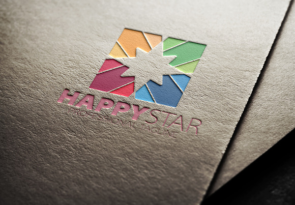 Happy Star Logo in Logo Templates - product preview 6