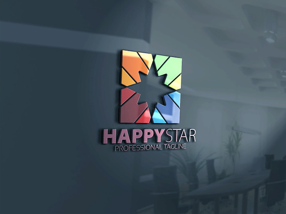 Happy Star Logo in Logo Templates - product preview 12