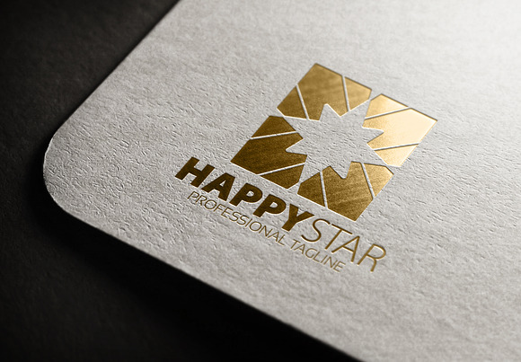 Happy Star Logo in Logo Templates - product preview 13