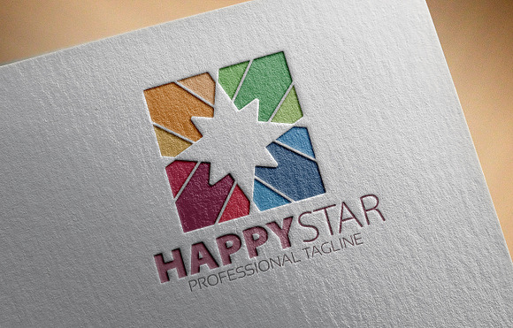 Happy Star Logo in Logo Templates - product preview 14