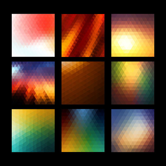 30 vector Backgrounds. Flow Light in Textures - product preview 1