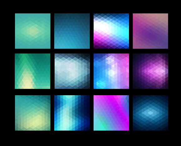 30 vector Backgrounds. Flow Light in Textures - product preview 3