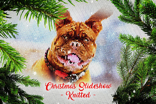 Christmas Slideshow - Knitted