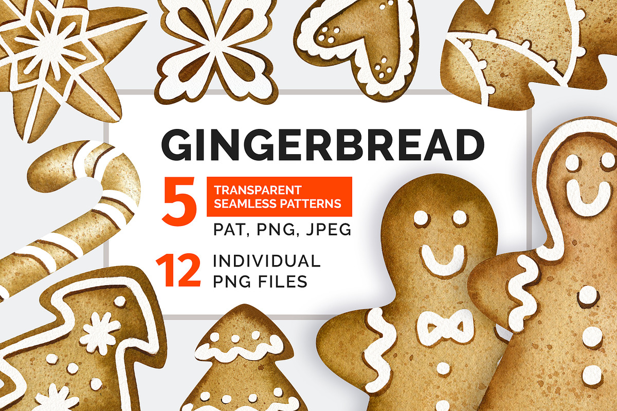 Gingerbread Cookies in Objects - product preview 8