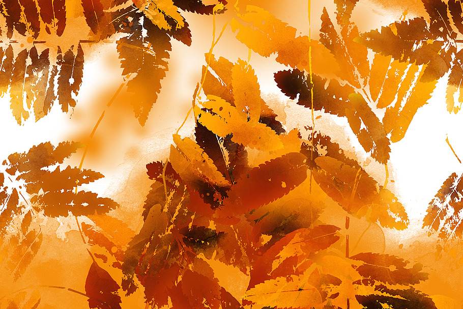 fallen leaves pattern | JPEG