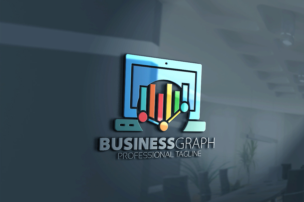 Business Grap Logo in Logo Templates - product preview 8