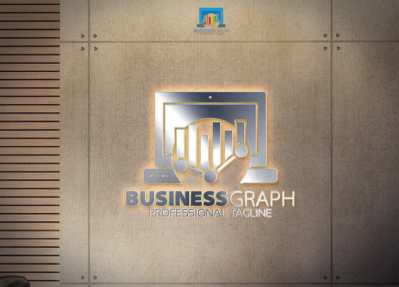 Business Grap Logo in Logo Templates - product preview 4
