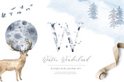 Winter Wonderland - watercolor set