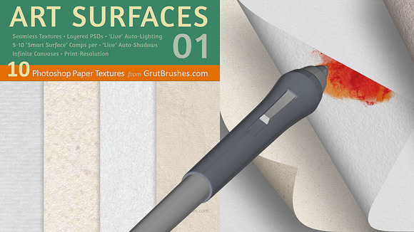 Art Surfaces 1 (Smart Digital Paper) in Textures - product preview 4