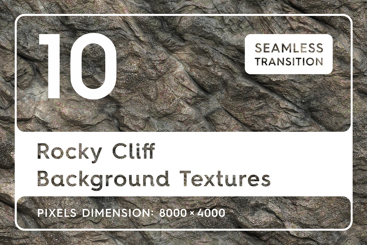 10 Rocky Cliff Background Textures in Textures - product preview 8