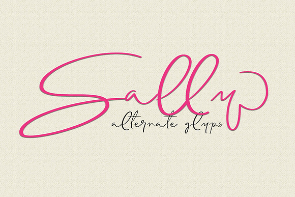Solitaire Font in Script Fonts - product preview 1