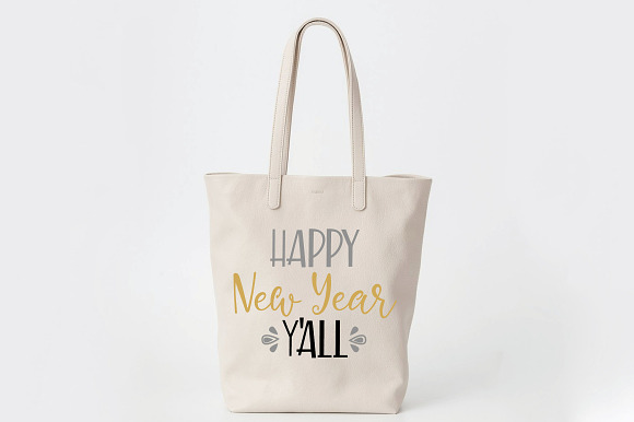 New Year's SVG Cut File Bundle in Illustrations - product preview 8