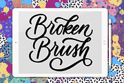 Broken Brush - Procreate Brush