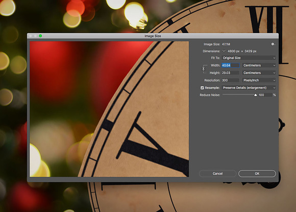 New Year Clock Christmas Backdrop in Add-Ons - product preview 2