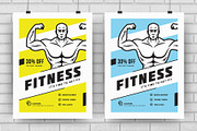 Fitness & Gym Sports Flyer Template
