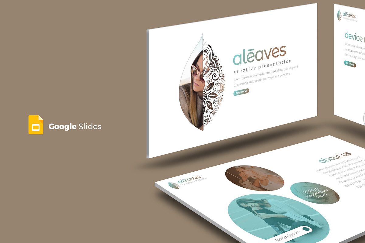 Aleaves - Google Slide Template in Google Slides Templates - product preview 8