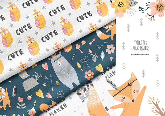 Forest Friends in Illustrations - product preview 5