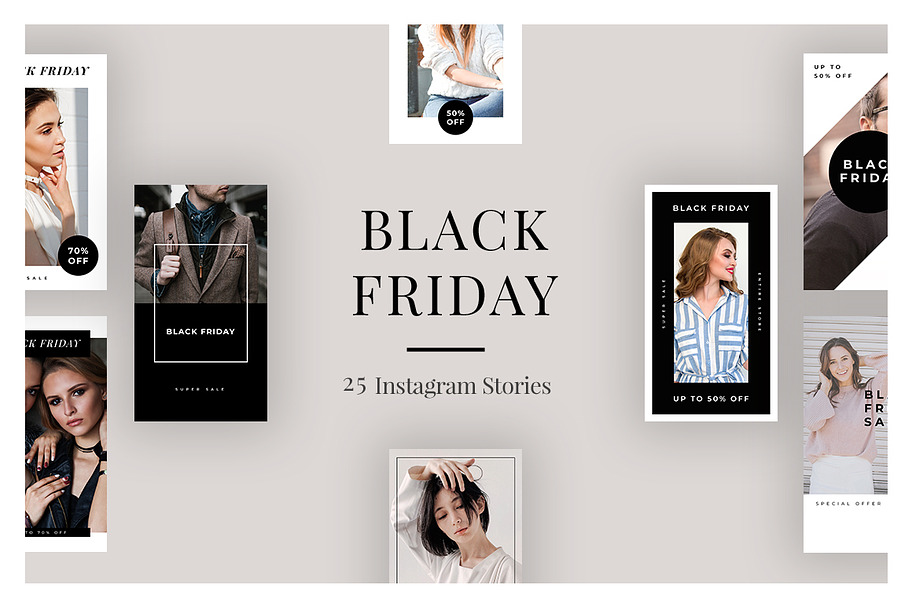 25 Black Friday Instagram Stories V1