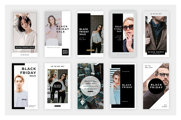 25 Black Friday Instagram Stories V1 in Instagram Templates - product preview 1