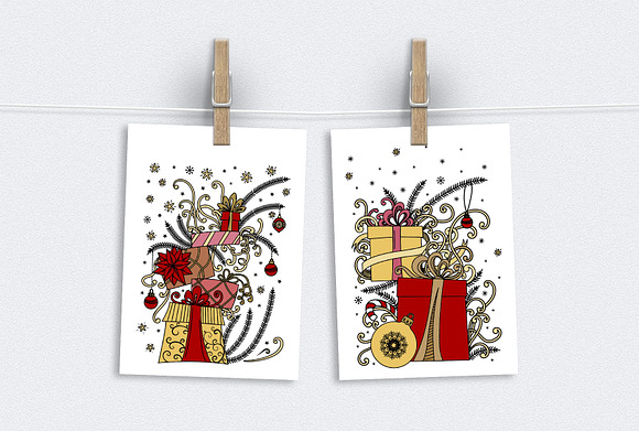 Christmas Doodles in Objects - product preview 9