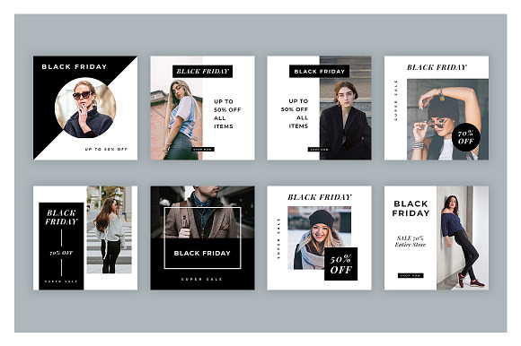 Ultimate Black Friday Social Media in Instagram Templates - product preview 37