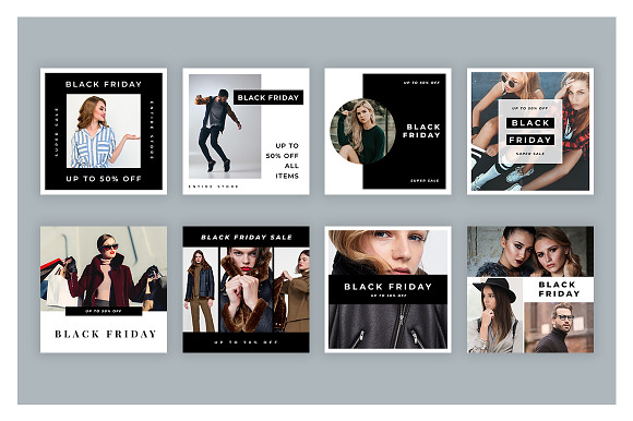 Ultimate Black Friday Social Media in Instagram Templates - product preview 39