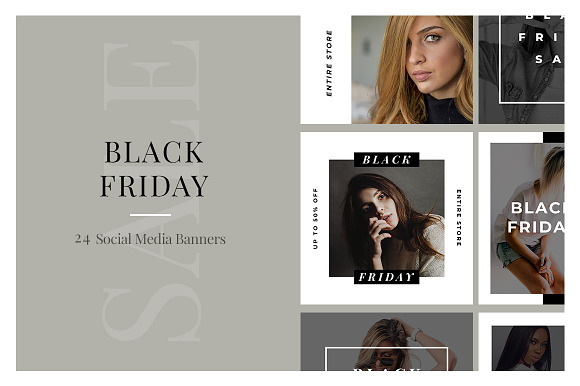 Ultimate Black Friday Social Media in Instagram Templates - product preview 42