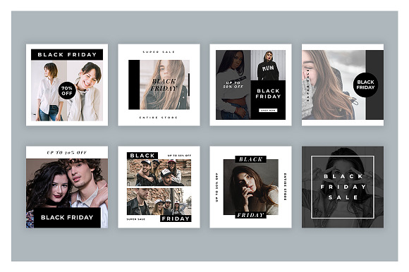Ultimate Black Friday Social Media in Instagram Templates - product preview 43