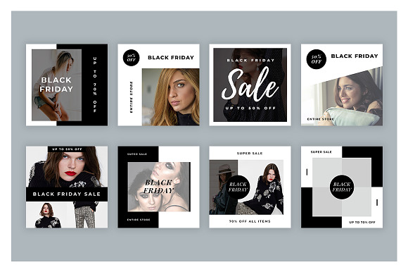 Ultimate Black Friday Social Media in Instagram Templates - product preview 44