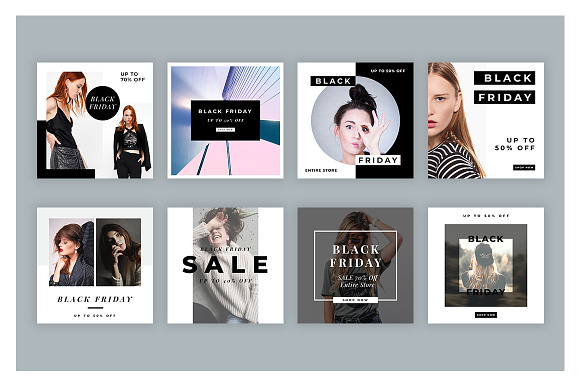Ultimate Black Friday Social Media in Instagram Templates - product preview 45
