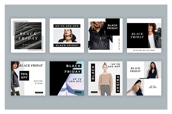 Ultimate Black Friday Social Media in Instagram Templates - product preview 47