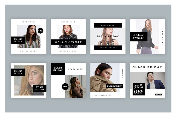 Ultimate Black Friday Social Media in Instagram Templates - product preview 48